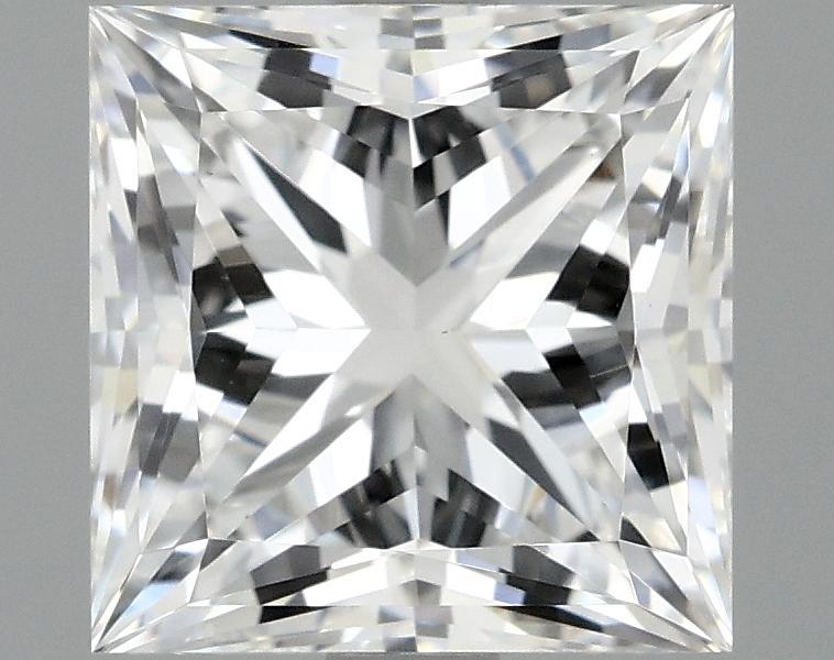 2.03 Carat Princess Shaped Ideal Cut VVS2 IGI Certified Lab Grown Diamond