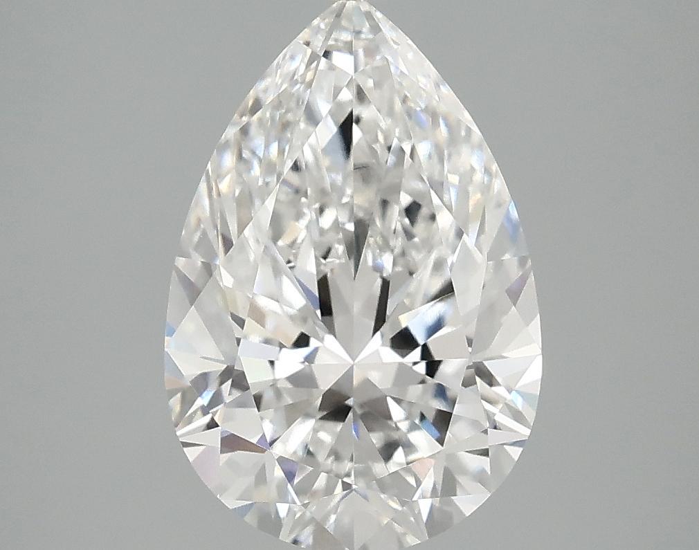 3.1 Carat Pear Shaped Excellent Cut VVS2 IGI Certified Lab Grown Diamond