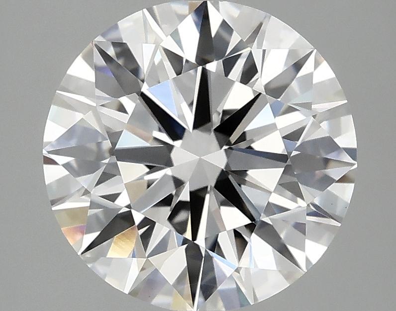 3.09 Carat Round Shaped Ideal Cut VVS2 IGI Certified Lab Grown Diamond