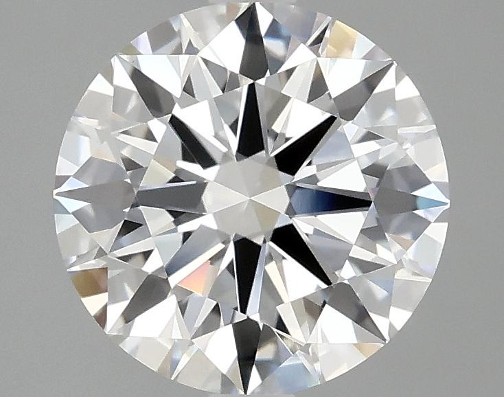 2.35 Carat Round Shaped Ideal Cut VVS2 IGI Certified Lab Grown Diamond