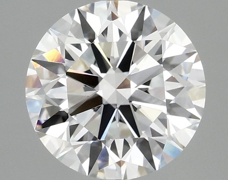 2.5 Carat Round Shaped Ideal Cut VVS2 IGI Certified Lab Grown Diamond