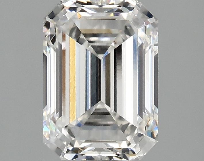 1.95 Carat Emerald Shaped Excellent Cut VVS2 IGI Certified Lab Grown Diamond