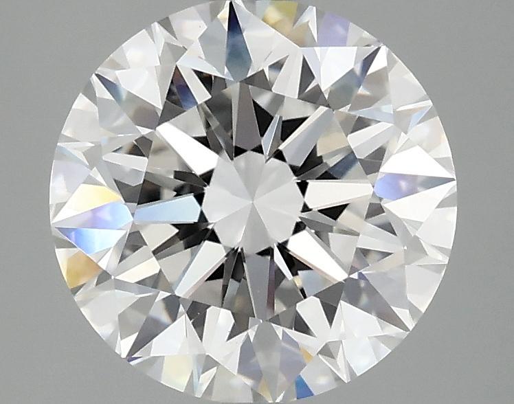 2.57 Carat Round Shaped Excellent Cut VVS2 IGI Certified Lab Grown Diamond