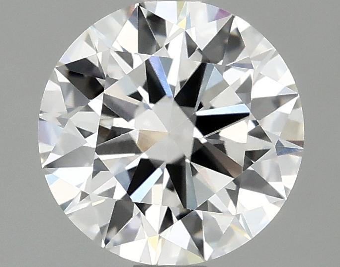 1.58 Carat Round Shaped Ideal Cut VVS2 IGI Certified Lab Grown Diamond