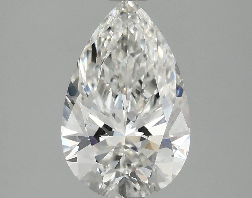 1.96 Carat Pear Shaped Ideal Cut VVS2 IGI Certified Lab Grown Diamond
