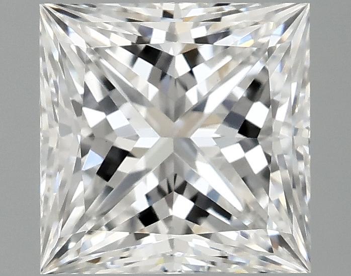 2.02 Carat Princess Shaped Ideal Cut VVS2 IGI Certified Lab Grown Diamond