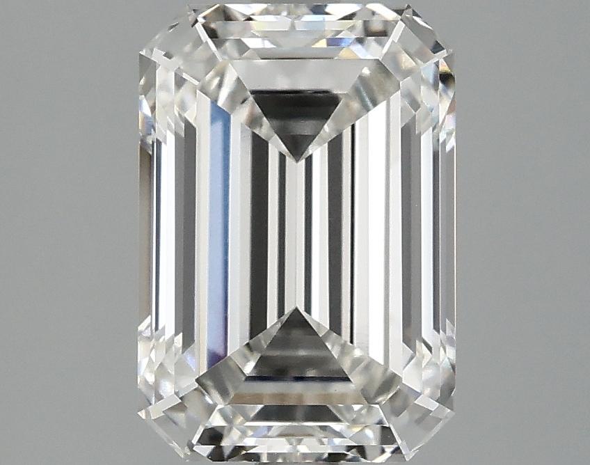 3.05 Carat Emerald Shaped Ideal Cut VVS2 IGI Certified Lab Grown Diamond