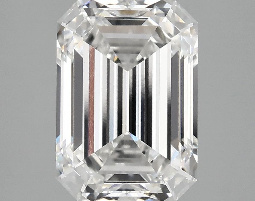 3.1 Carat Emerald Shaped Ideal Cut VVS2 IGI Certified Lab Grown Diamond