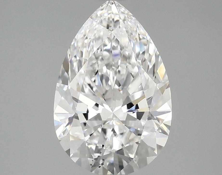 2.04 Carat Pear Shaped Excellent Cut SI1 IGI Certified Lab Grown Diamond