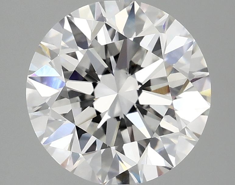 2.96 Carat Round Shaped Excellent Cut VVS2 IGI Certified Lab Grown Diamond