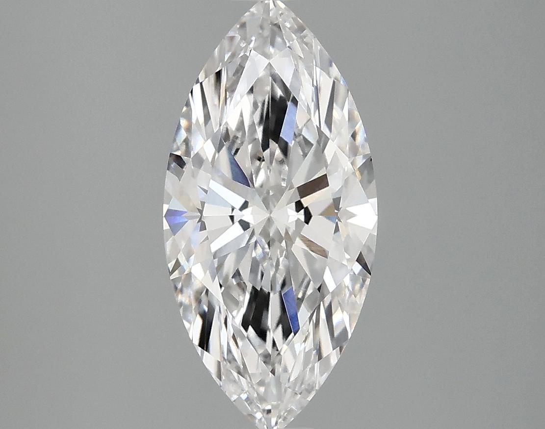 2.03 Carat Marquise Shaped Excellent Cut VVS2 IGI Certified Lab Grown Diamond