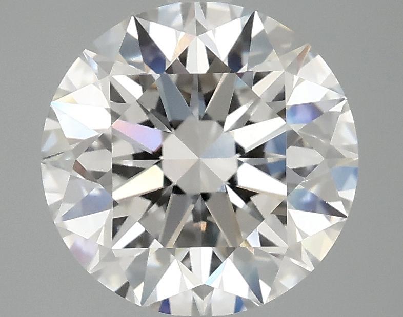 3.02 Carat Round Shaped Excellent Cut VVS2 IGI Certified Lab Grown Diamond