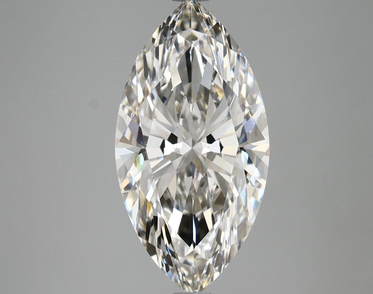 3.5 Carat Marquise Shaped Ideal Cut VVS2 IGI Certified Lab Grown Diamond
