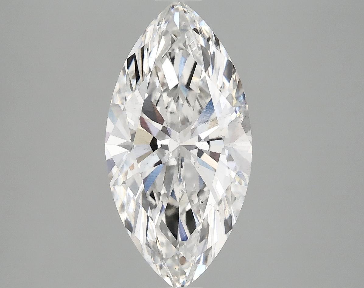 2.52 Carat Marquise Shaped Ideal Cut SI1 IGI Certified Lab Grown Diamond