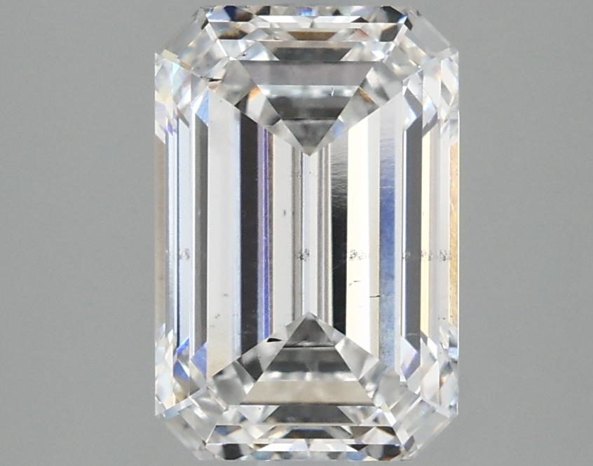 2.69 Carat Emerald Shaped Excellent Cut SI1 IGI Certified Lab Grown Diamond