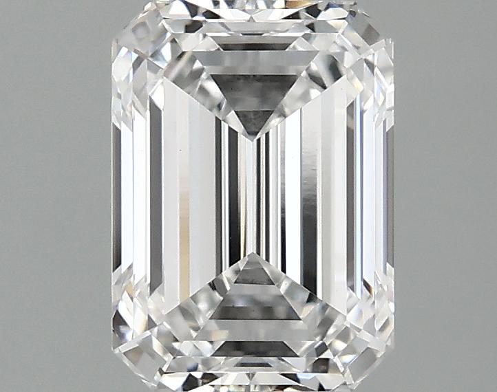 2.05 Carat Emerald Shaped Excellent Cut VS1 IGI Certified Lab Grown Diamond