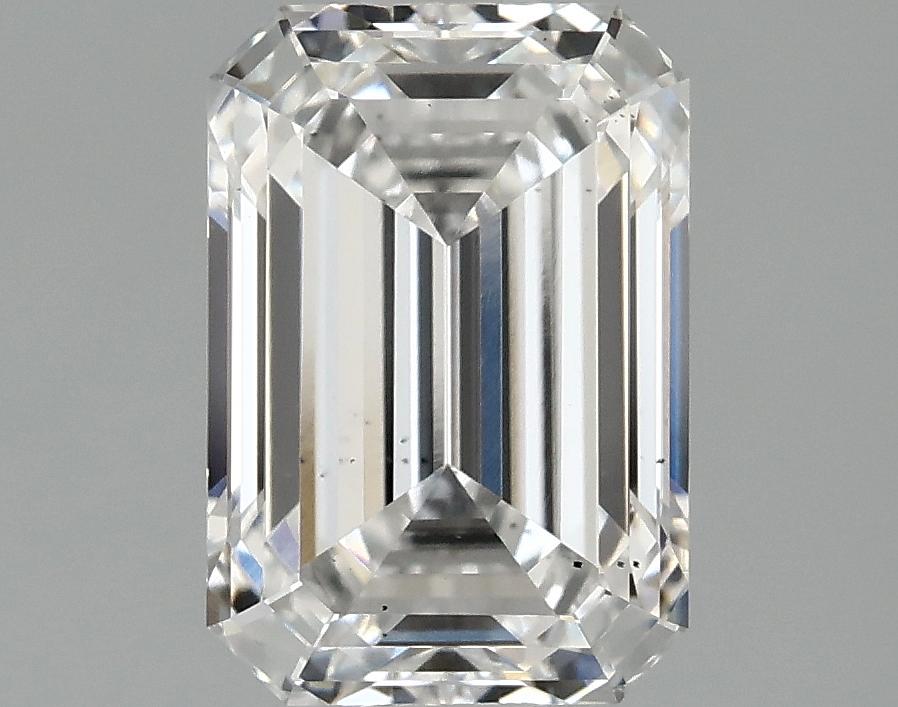 1.58 Carat Emerald Shaped Ideal Cut VS2 IGI Certified Lab Grown Diamond