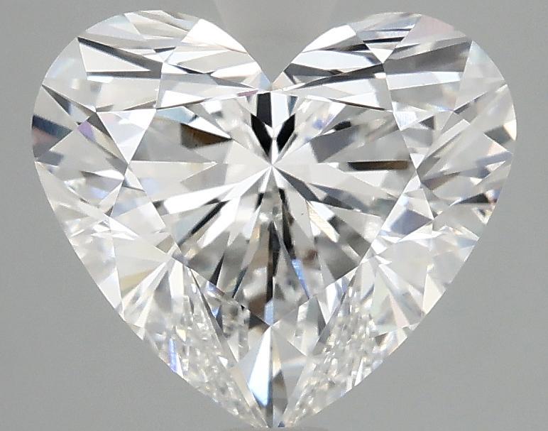 3.07 Carat Heart Shaped Ideal Cut VS1 IGI Certified Lab Grown Diamond