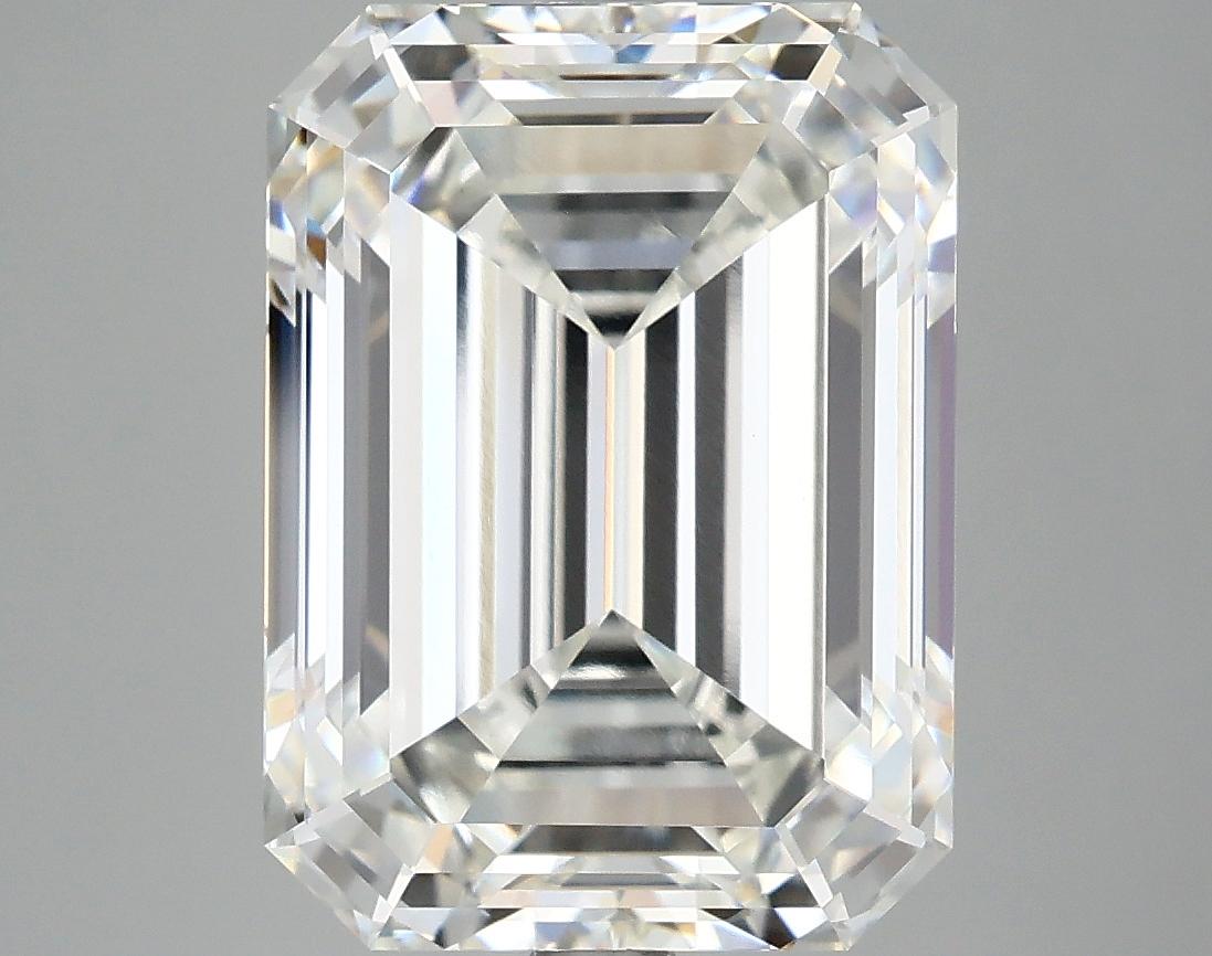 6.91 Carat Emerald Shaped Excellent Cut VVS2 IGI Certified Lab Grown Diamond