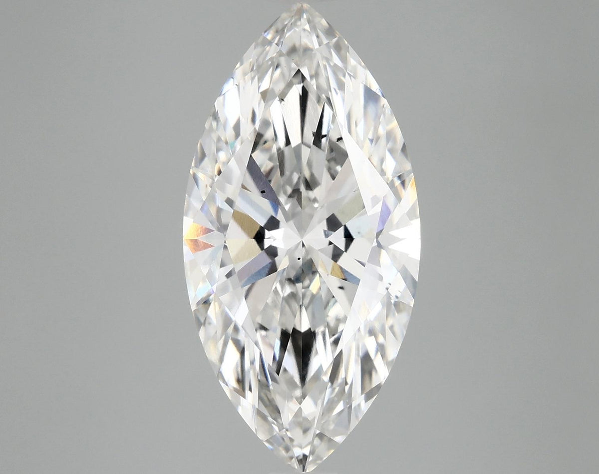 5.04 Carat Marquise Shaped Ideal Cut SI1 IGI Certified Lab Grown Diamond
