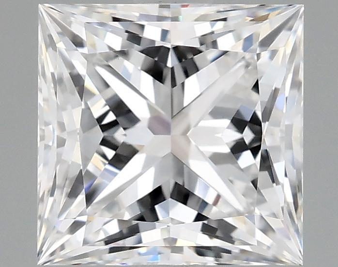 2.06 Carat Princess Shaped Ideal Cut VVS2 IGI Certified Lab Grown Diamond
