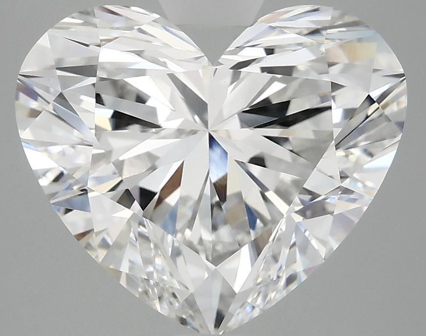 4.69 Carat Heart Shaped Excellent Cut VS1 IGI Certified Lab Grown Diamond