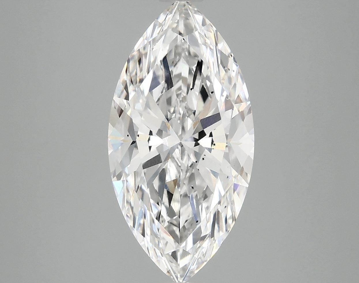 3.1 Carat Marquise Shaped Ideal Cut SI1 IGI Certified Lab Grown Diamond