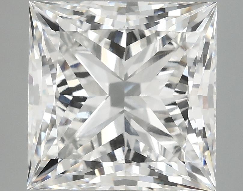 4.9 Carat Princess Shaped Ideal Cut VVS2 IGI Certified Lab Grown Diamond
