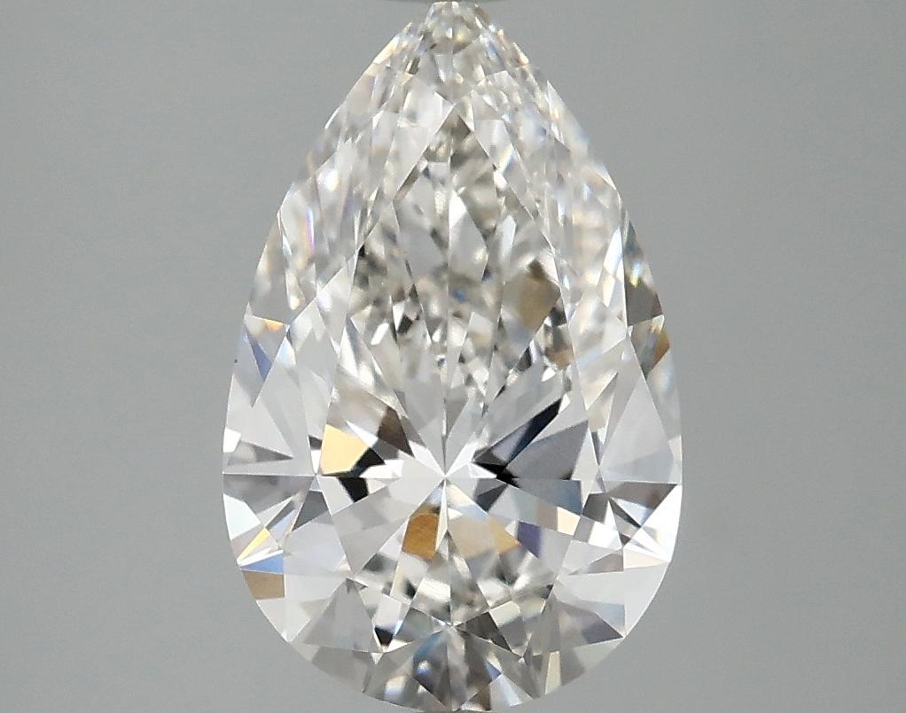 2.5 Carat Pear Shaped Ideal Cut VS1 IGI Certified Lab Grown Diamond