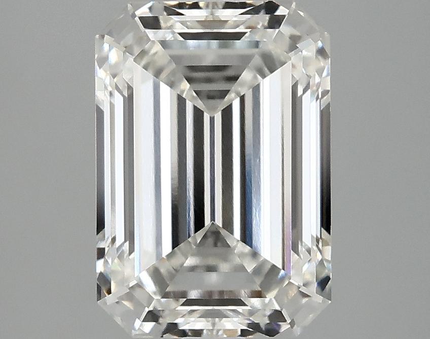 3.08 Carat Emerald Shaped Ideal Cut VVS2 IGI Certified Lab Grown Diamond