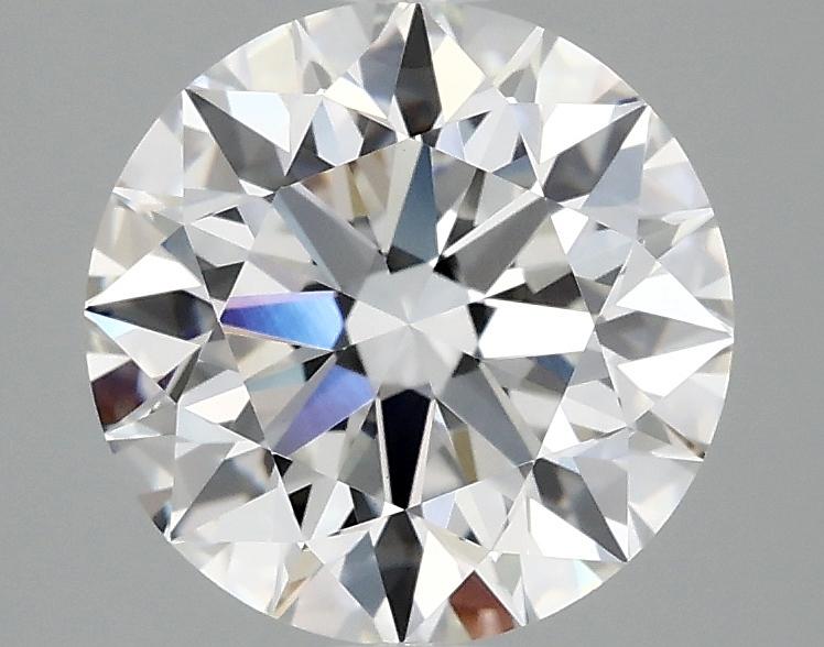 2.54 Carat Round Shaped Excellent Cut VVS2 IGI Certified Lab Grown Diamond
