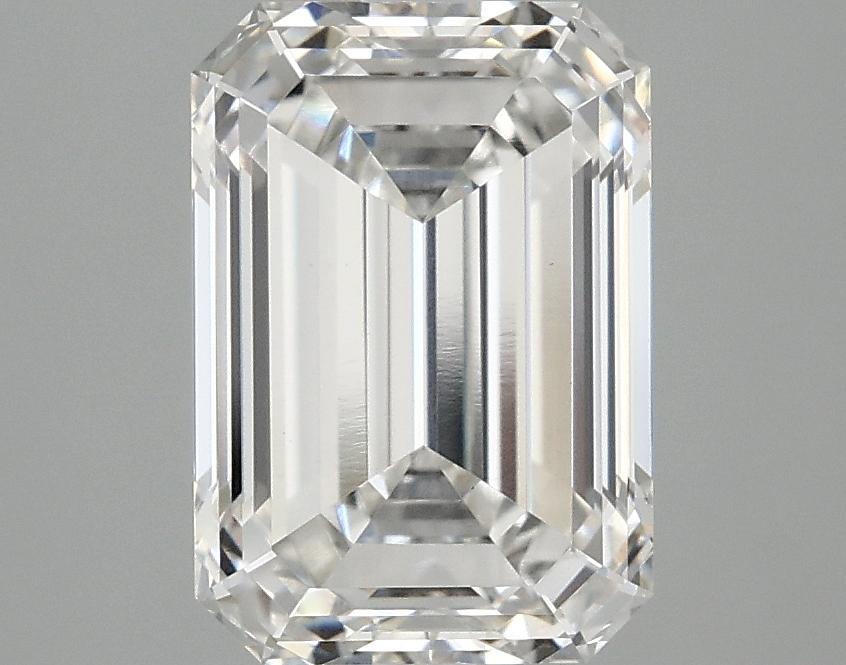 3.01 Carat Emerald Shaped Ideal Cut VVS2 IGI Certified Lab Grown Diamond