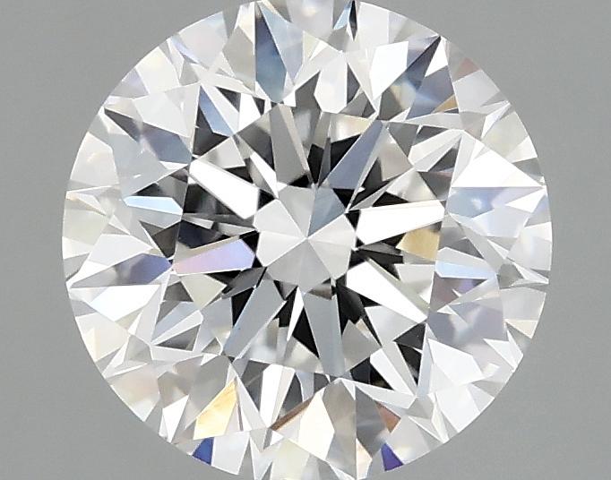 2.08 Carat Round Shaped Excellent Cut VVS2 IGI Certified Lab Grown Diamond