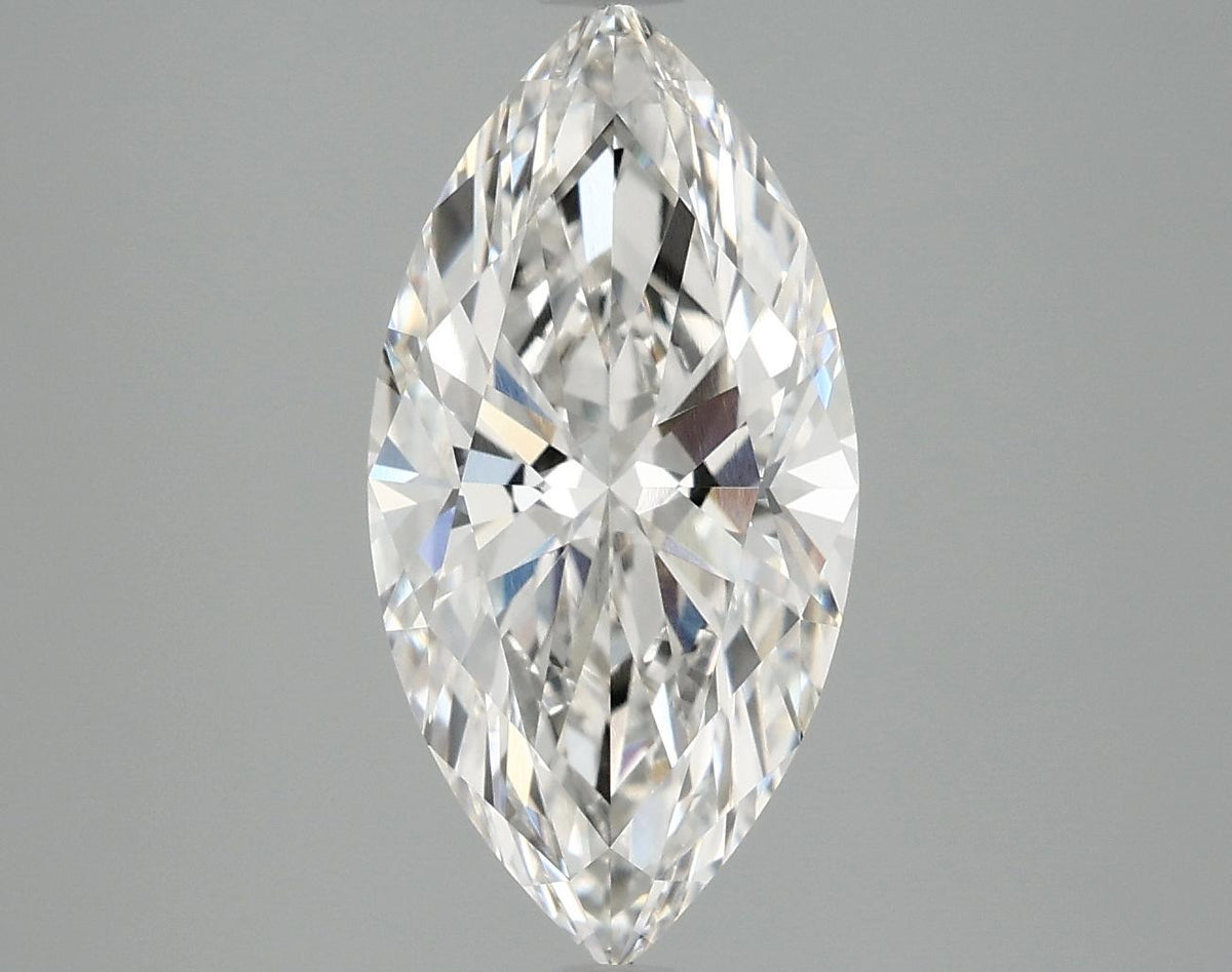3.0 Carat Marquise Shaped Ideal Cut VVS2 IGI Certified Lab Grown Diamond