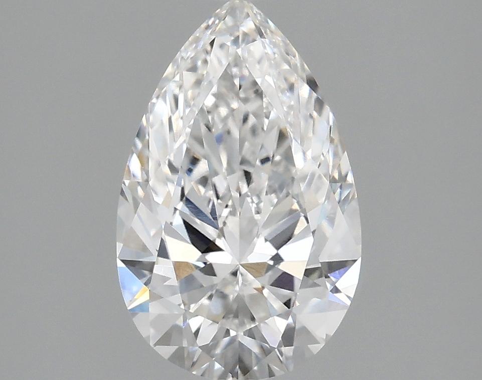 1.37 Carat Pear Shaped Ideal Cut VVS1 IGI Certified Lab Grown Diamond