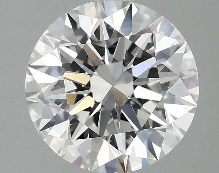2.1 Carat Round Shaped Excellent Cut VVS2 IGI Certified Lab Grown Diamond