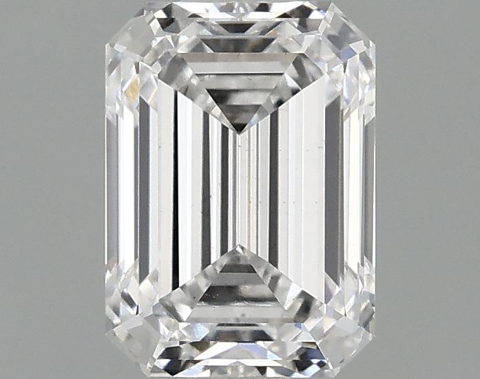 1.08 Carat Emerald Shaped Ideal Cut VS2 IGI Certified Lab Grown Diamond
