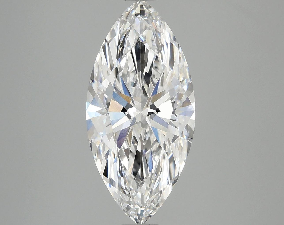 2.98 Carat Marquise Shaped Excellent Cut VS1 IGI Certified Lab Grown Diamond