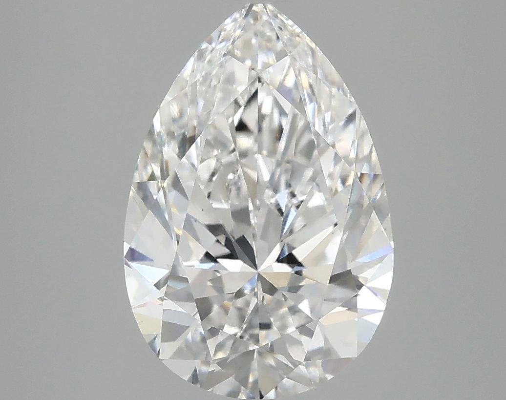 3.08 Carat Pear Shaped Excellent Cut VS1 IGI Certified Lab Grown Diamond
