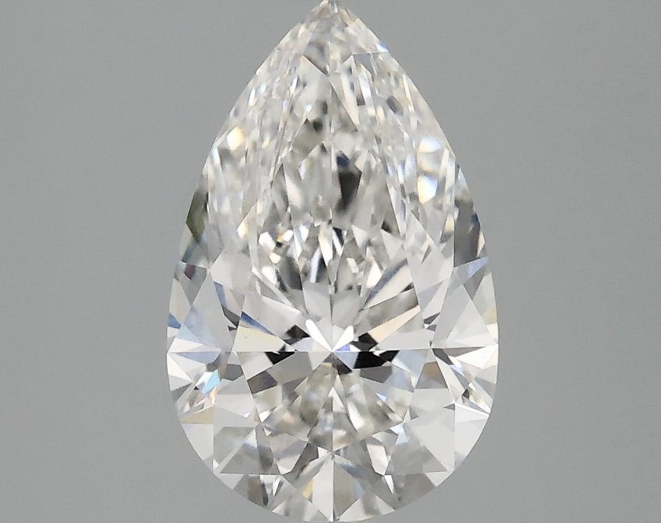 2.07 Carat Pear Shaped Ideal Cut VVS2 IGI Certified Lab Grown Diamond