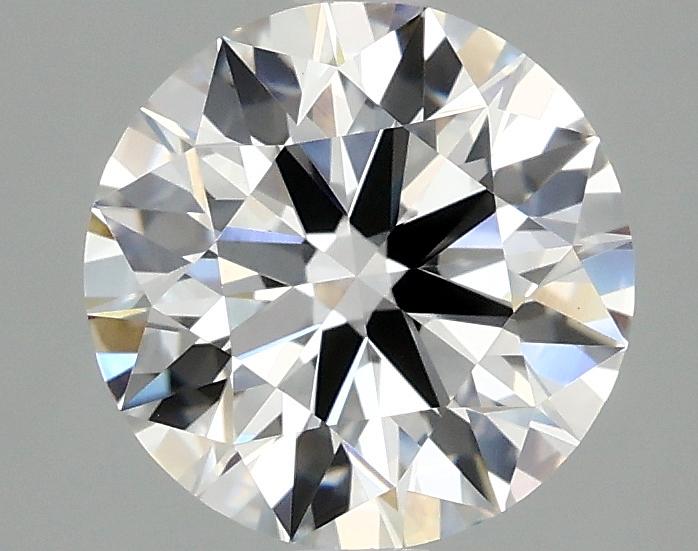 2.03 Carat Round Shaped Ideal Cut VVS2 IGI Certified Lab Grown Diamond