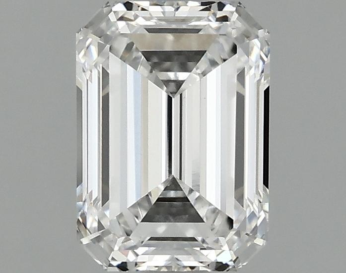 1.1 Carat Emerald Shaped Ideal Cut VVS2 IGI Certified Lab Grown Diamond