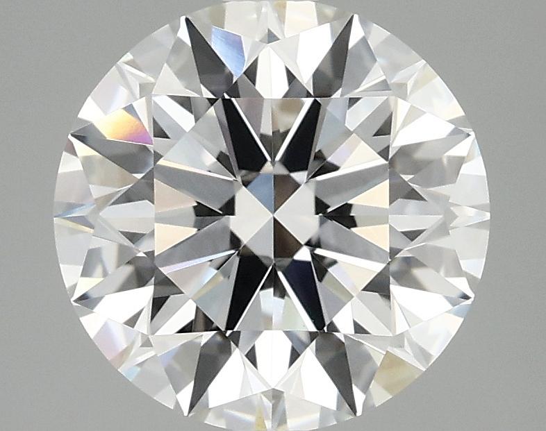 3.09 Carat Round Shaped Ideal Cut VVS2 IGI Certified Lab Grown Diamond