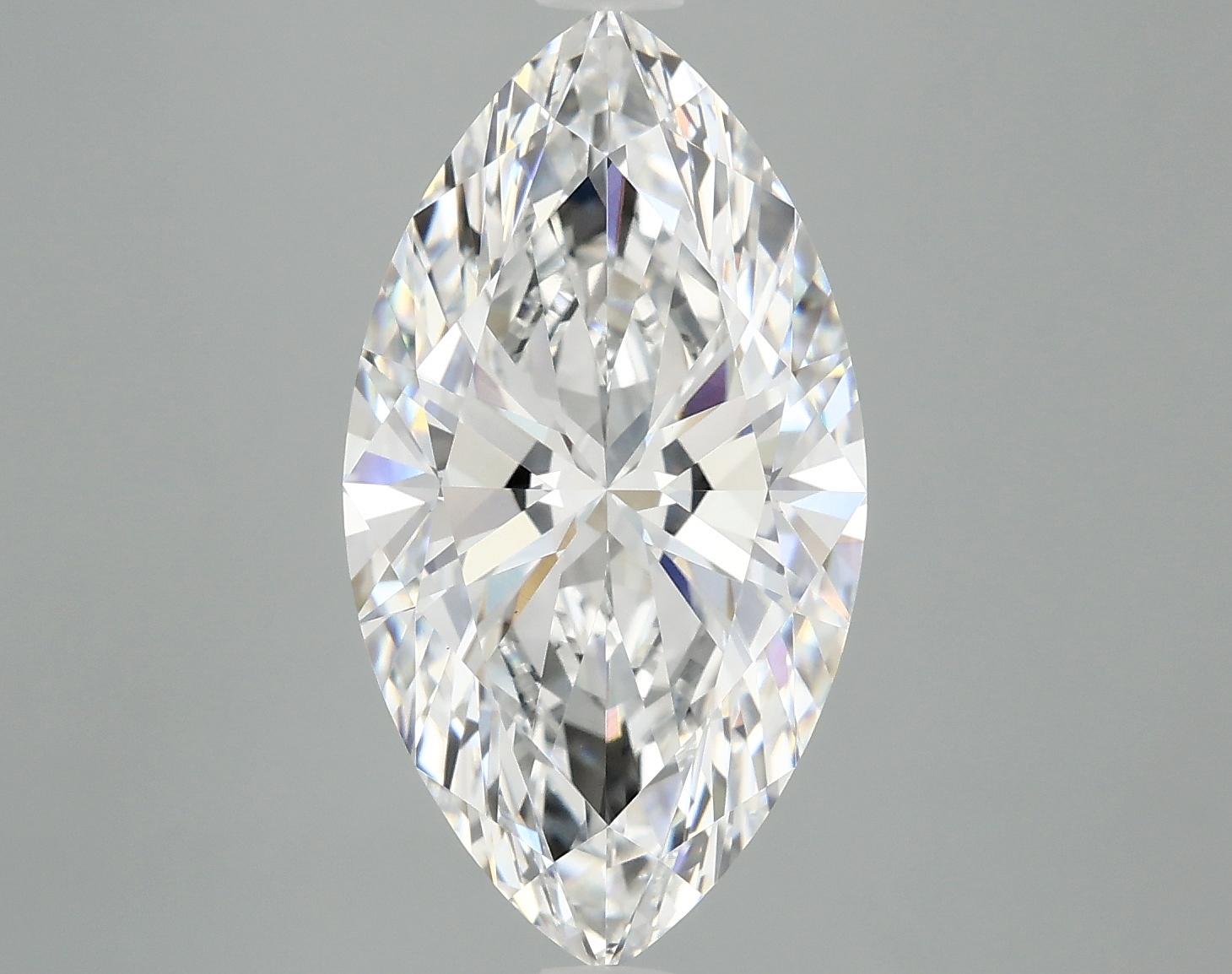 5.08 Carat Marquise Shaped Excellent Cut VS1 IGI Certified Lab Grown Diamond
