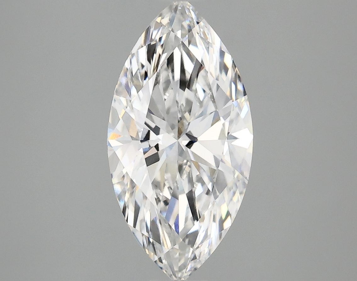 2.03 Carat Marquise Shaped Ideal Cut VVS2 IGI Certified Lab Grown Diamond