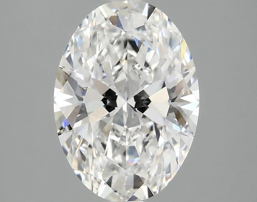 2.09 Carat Oval Shaped Ideal Cut VVS2 IGI Certified Lab Grown Diamond