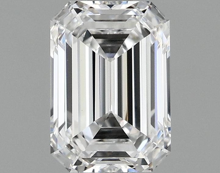 1.09 Carat Emerald Shaped Ideal Cut VVS2 IGI Certified Lab Grown Diamond