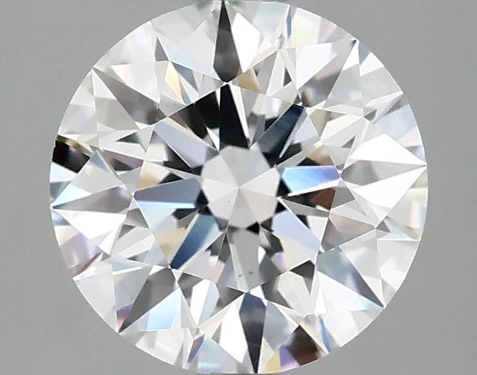 2.05 Carat Round Shaped Excellent Cut VS1 IGI Certified Lab Grown Diamond