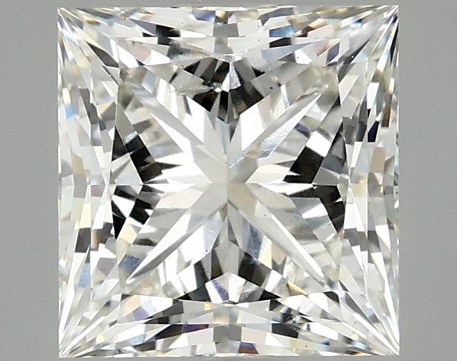2.54 Carat Princess Shaped Ideal Cut SI1 IGI Certified Lab Grown Diamond