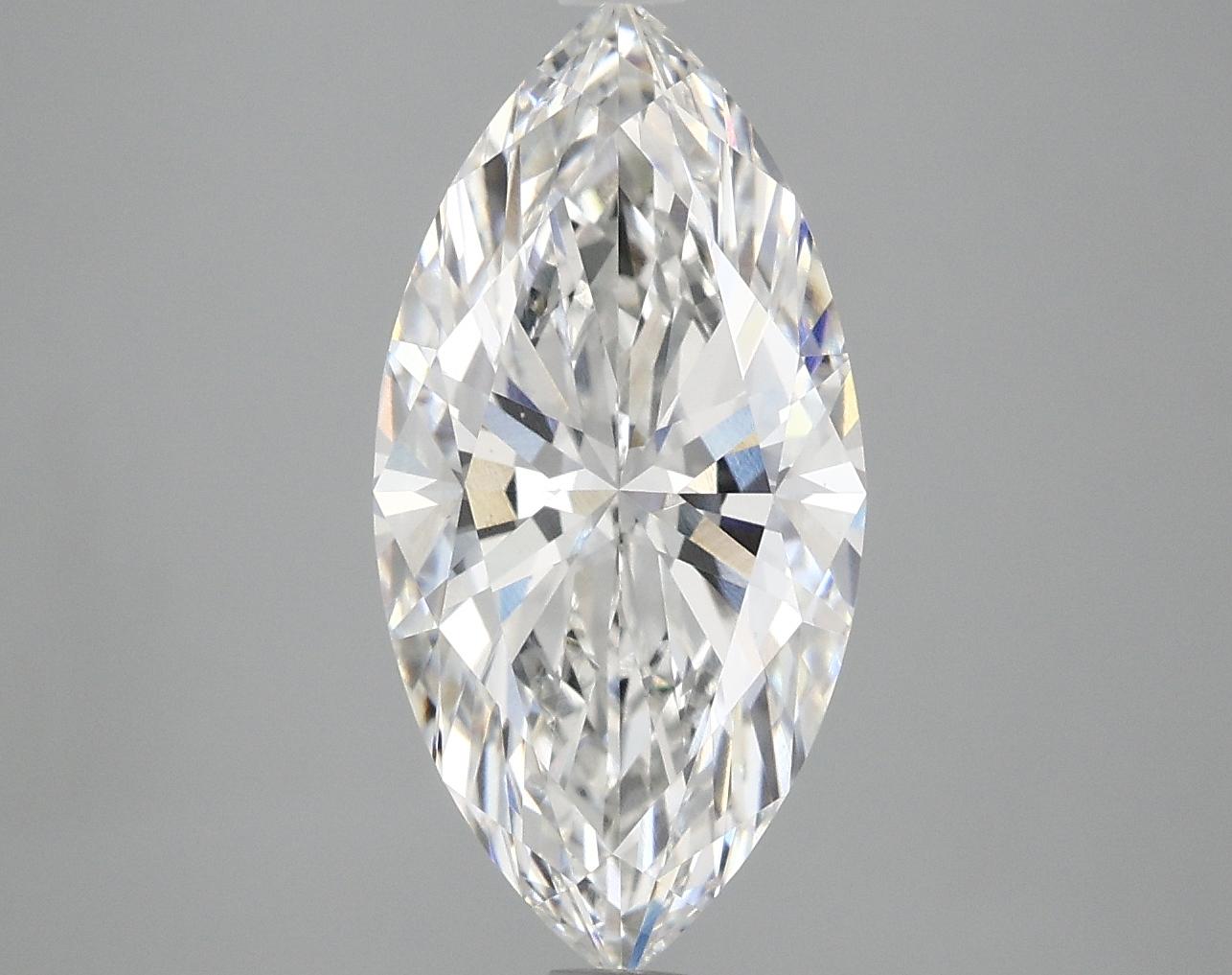 3.03 Carat Marquise Shaped Ideal Cut VS1 IGI Certified Lab Grown Diamond